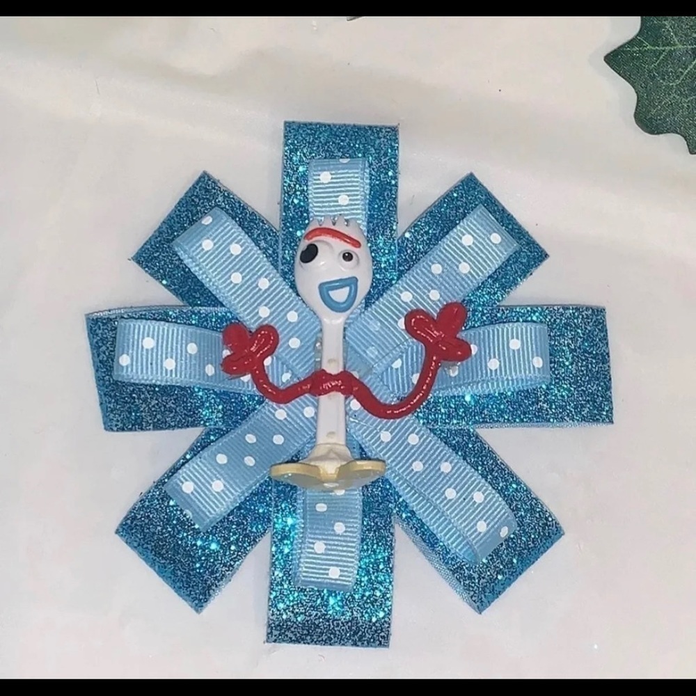 Disney Toy story 4 hair bow Forky
